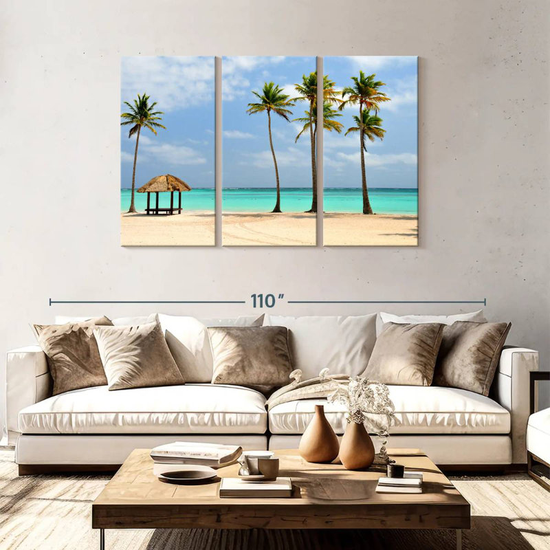 Dominican Republic Gillard, 48" H x 74" W