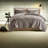 Cozy Shaggy Fur Bedding Set, Polyester Comforter For Modern Bedroom