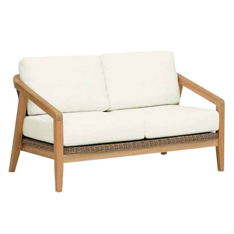 Spencer Outdoor 2 - Seat Loveseat, Cloud, Spencer Willow