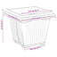  Square Flower Pot 6 Pcs Plastic-354333277-354333276