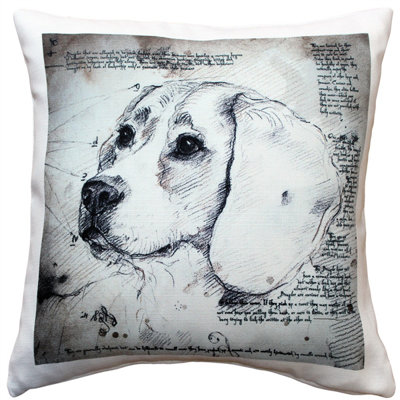 Coussin intérieur / extérieur Beagle Dog