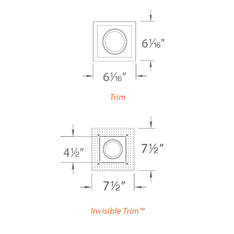 Precision 16 Watt Dimmable Air-Tight Standard Recessed Lighting Kit, Spot