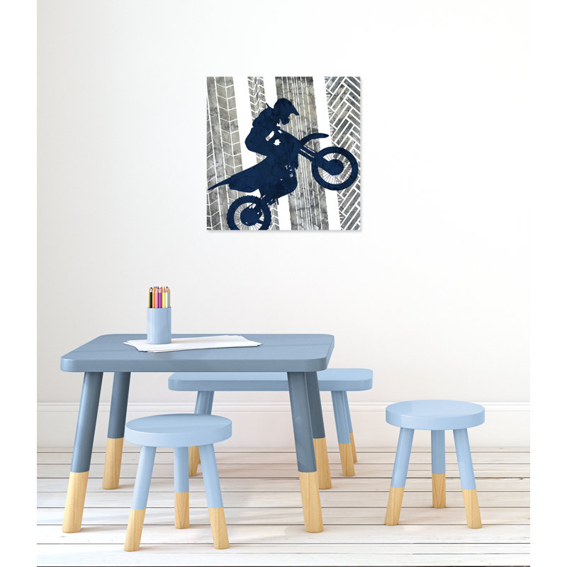«Juvenile Motocross Motocross 1», art sur toile, H 24 po x l 24 po x P 1,5 po
