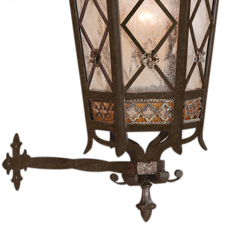 Chateau Outdoor Wall Lantern, 25" H x 11" W x 13" D