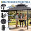 Sturdy Grill Gazebo for Outdoor Patio BBQ-125906129