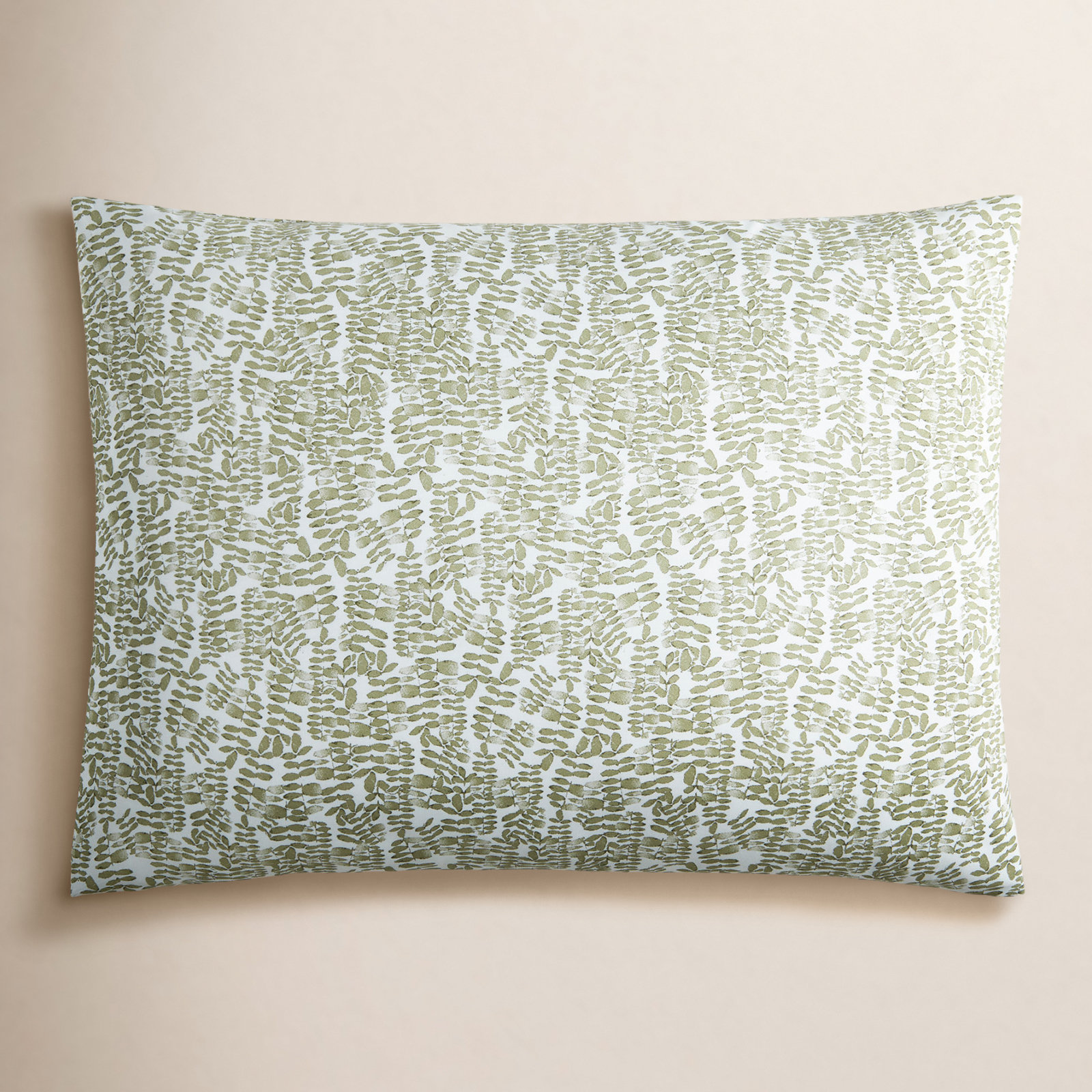 Fern Cotton Shams, King, Olive