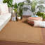 Tapis intérieur / extérieur brun clair Yermolayeva-1086086050