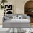 Upholstered Daybed Sofa Bed With Trundle Bed