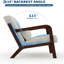 Fauteuil d'appoint en velours côtelé Mid-Century-1200174962