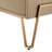 Hairpin 25'' W Metal Nightstand