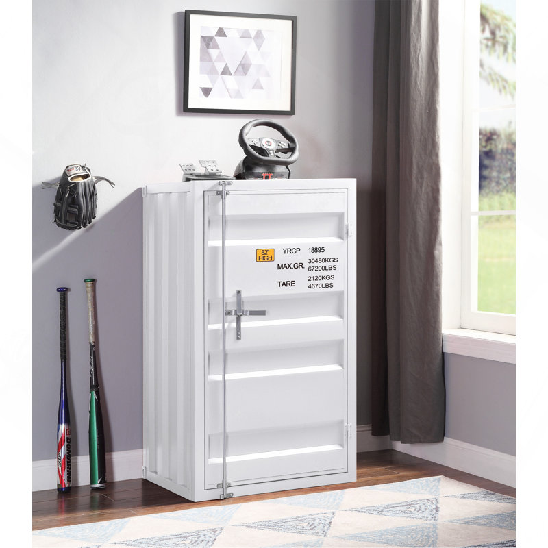 Commode Cargo, Blanc