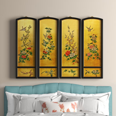 Handmade Traditional Landscape & Nature Solid Wood Wall Decor