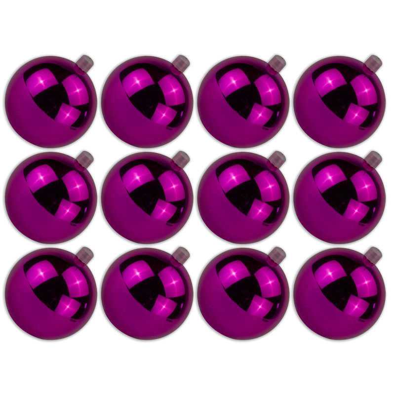 Ornement boule solide, Rose