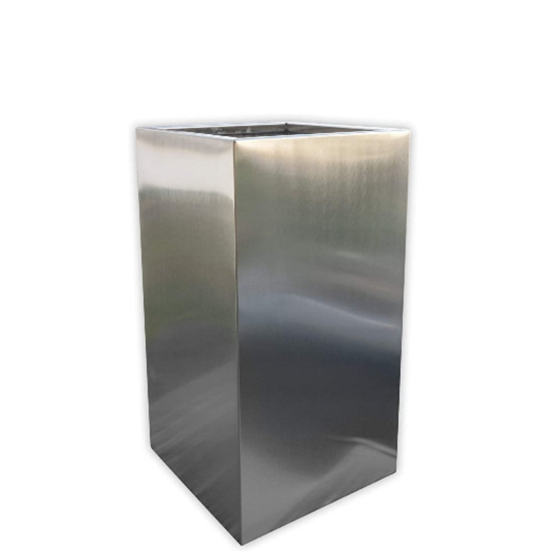 Bessellieu Metal Pot Planter, 70 cm H x 35 cm W x 35 cm D