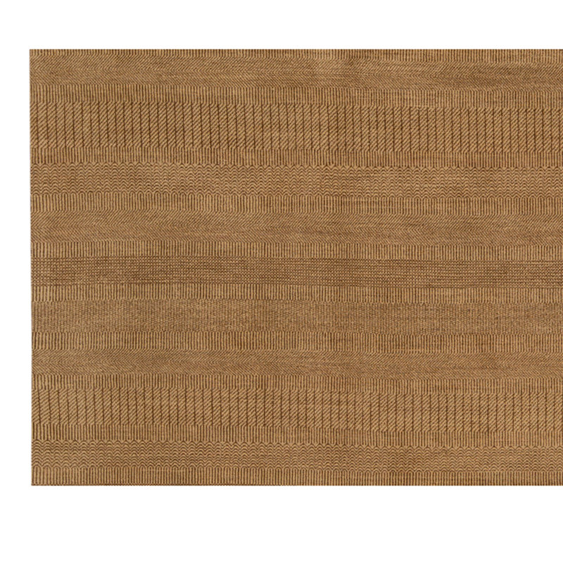 Hand Knotted Area Rug in Cream