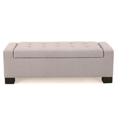 Banc de rangement moderne pour repose-pieds