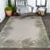 Caherty Coastal Cottage Palm Frond Border Green/Cream Indoor/Outdoor Rug