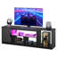 160cm LED TV Stand for TVs up to 70", Gaming Entertainment Center with PS5 Storage-790690061