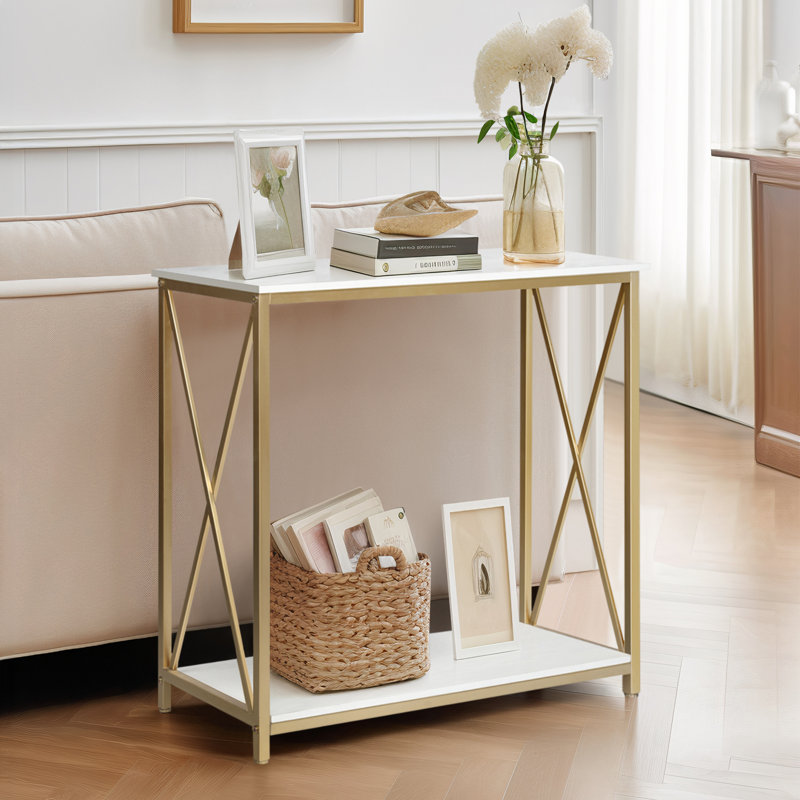 Console Table, 30" H x 30.79" W x 13.82" D