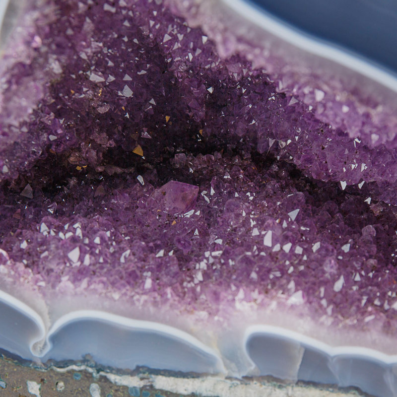 Genuine Amethyst Cluster Geode from Brazil (43.8 Lbs)