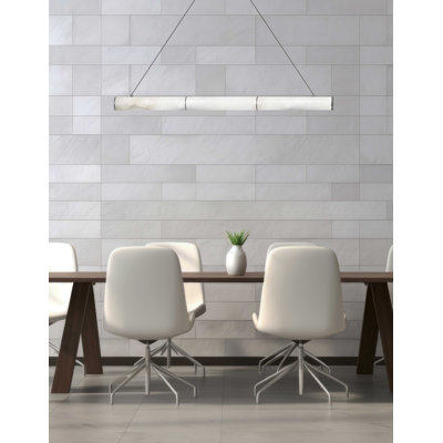 Luminaire suspendu linéaire à DEL Reuben