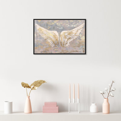 " Fashion And Glam Wings Of Gold Wings "