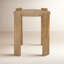 Table de bout en bois massif Sunni