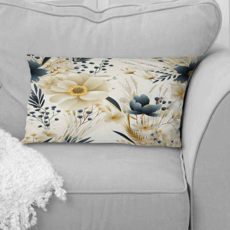  Housse de coussin rectangulaire en polyester