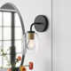 Avelin Single Transparent Dimmable Bath Sconce