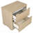 2-Drawer Nightstand, Bedside Table