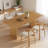 Modern Minimalist Solid Wood Dining Table Design