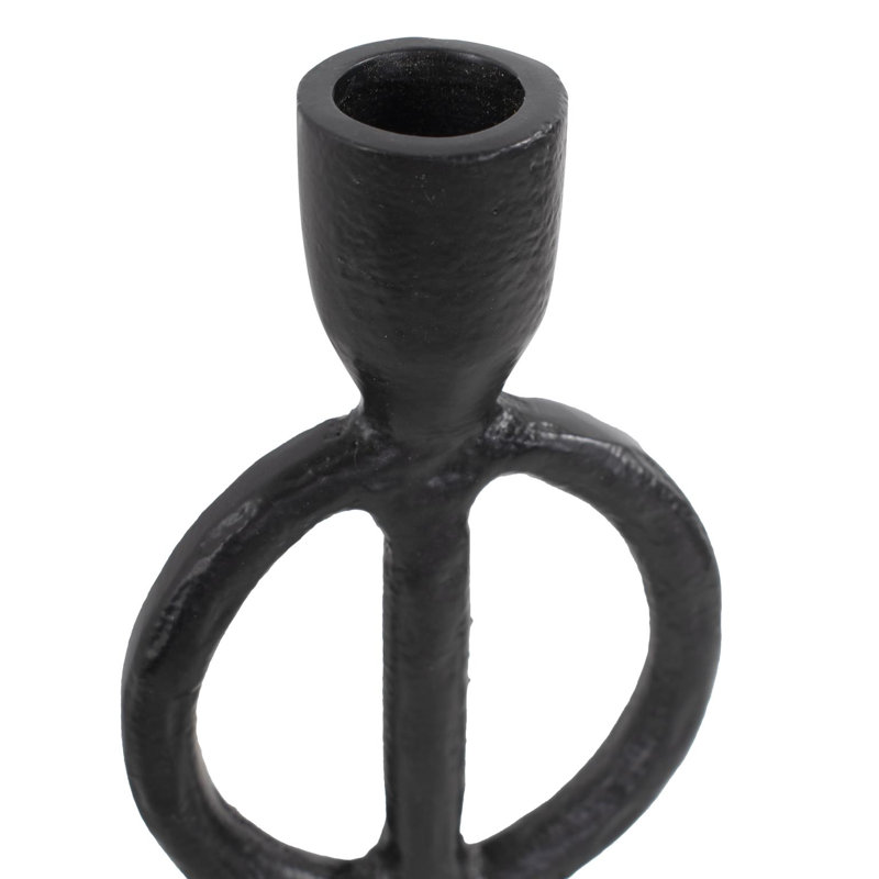 Arman Candlestick Holder, 7'' H X 6'' W X 4'' D