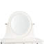 Miroir inclinable réglable Konata, finition dentelle
