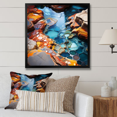 Intertwine Water Fusion - Lakes & Rivers Canvas Art Print