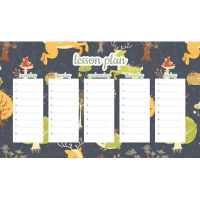 Magnetic Lesson Plan Deer in the Woods