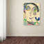Art mural sur toile tendue - art mural Wyanne «Bluebird On My Épaule» pour le salon, la chambre à coucher ou le bureau - 14 x 19-24039033