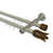 Stainless Steel/Walnut Lacquered selected