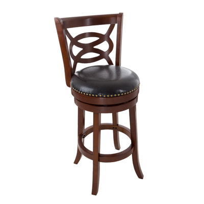 Swivel Upholstered Counter Stool
