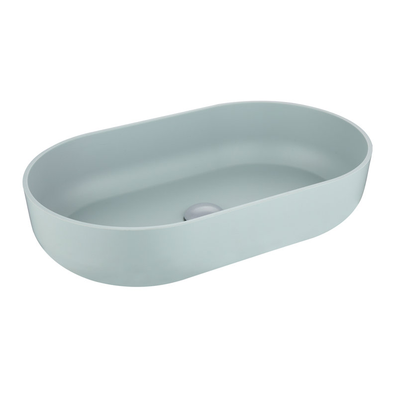 Lavabo pour salle de bain à simple cuve Topcraft, Bleu
