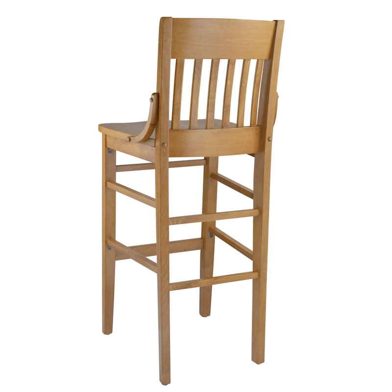Tabouret de bar 47 po library, Cerisier