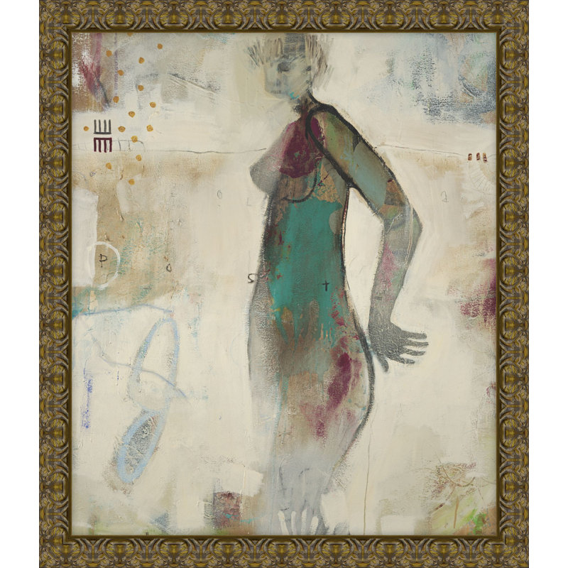 Emblem For Thought 1 Framed Print Canvas, 22.5" H x 19.5" W
