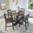 Taylen Swivel Solid Wood Counter Stool