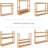 3-Tier Bamboo Wall Mount Storage Shelf - Adjustable Bathroom Over Toilet Shelf, Multifunctional Space-Saving Organizer For Living Room, Kitchen, Bedroom