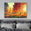 Reproduction d'art sur toile, paysage d'automne-119402569-56420133-93762956