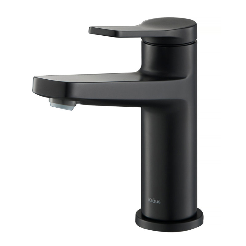Robinet de salle de bain Indy, Noir mat
