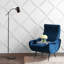 Lampe de travail/lecture sur pied 59" Damiano