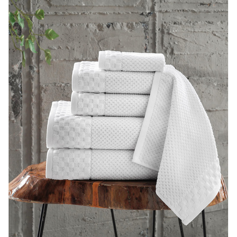 Ensemble de serviettes 6 pièces Deacon Boston, Blanc