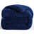 Sherpa Fleece Comforter, Reversible Flannel Blanket, 3D Jacquard Design-116841053-116841057