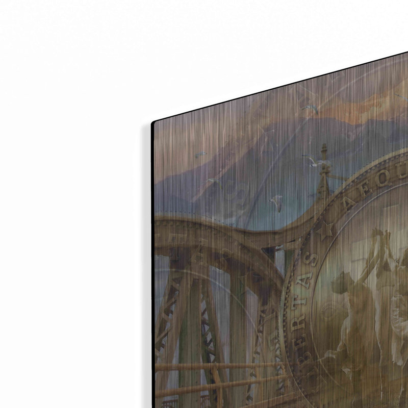 "Bitcoin Deco One" par Steve Hunziker OOB, H 12 po x l 16 po