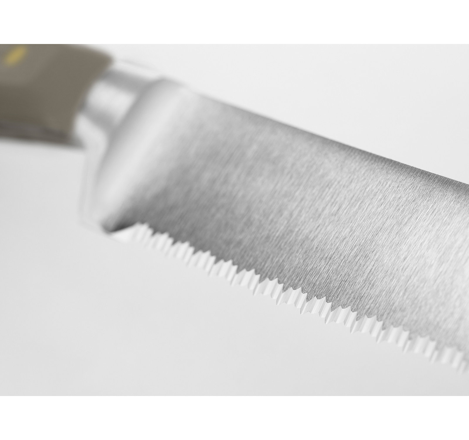 WÜSTHOF German Classic Color Velvet Oyster 9" Double Serrated Bread Knife